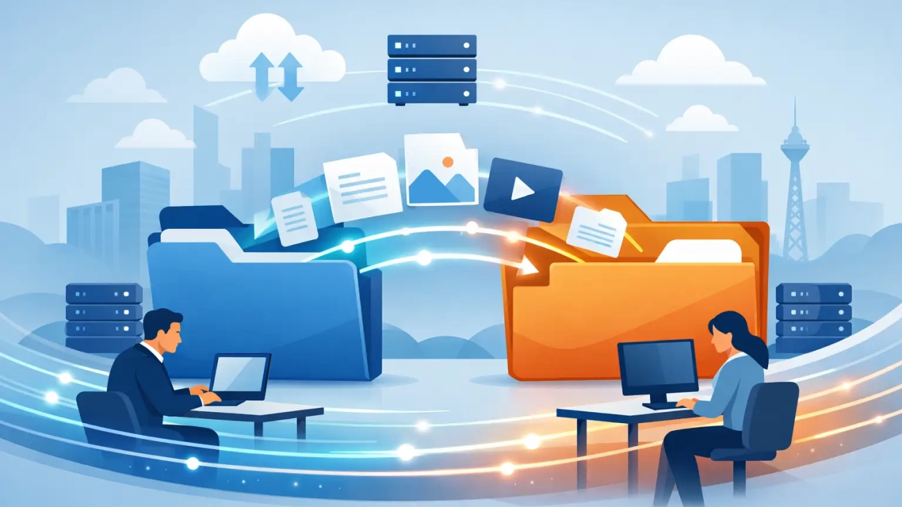 Business Internet for Large File Transfers