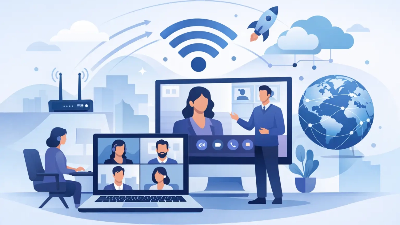 Best Internet for Video Conferencing at Work