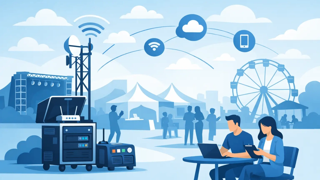 Temporary Internet for Events That Performs