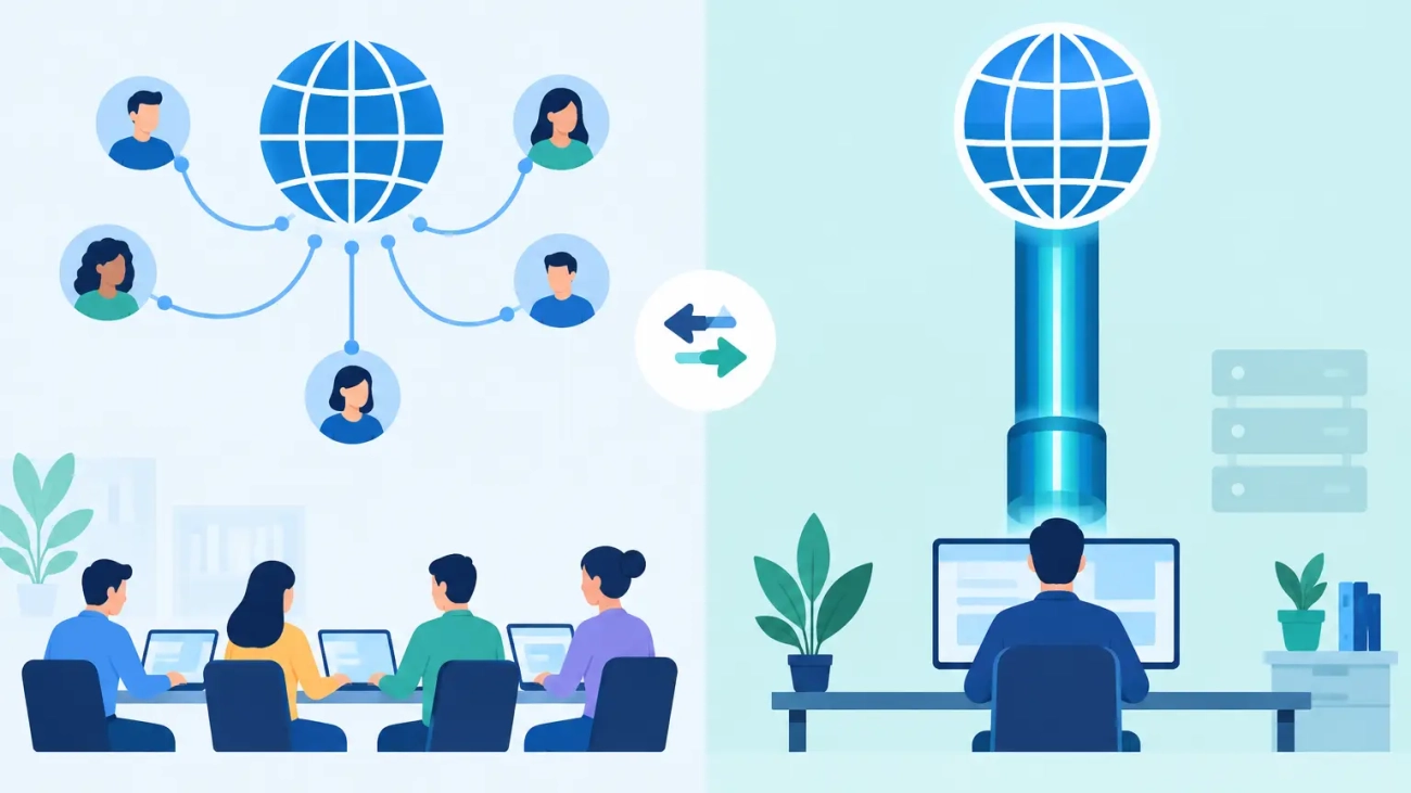 Shared Internet vs Dedicated Bandwidth for Business